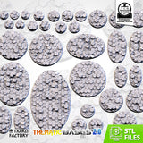 Basaltic Bases (Round)
