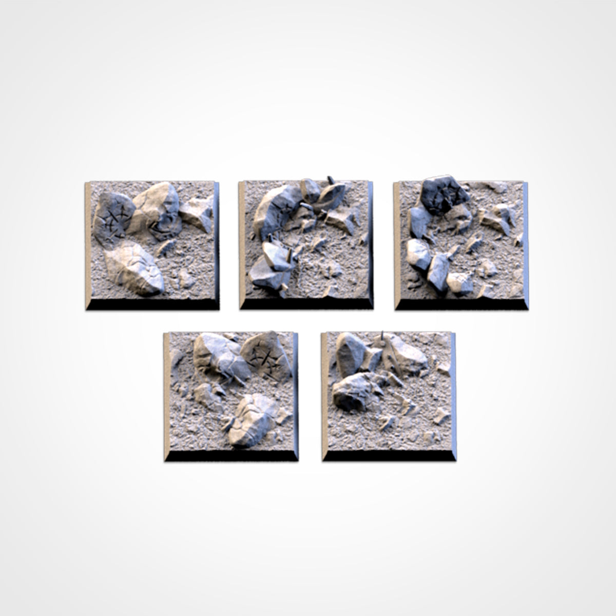 Basi In Plastica Nere Vuote DA INCASSO - Quadrate 25 Mm - Basette - Foto 2