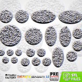 DEATH SKULL BASES (Round)