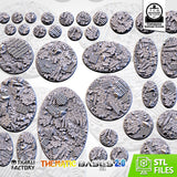 Ruined Factory Bases (Round)