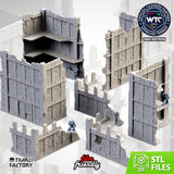 City Ruins WTC Set 01 (STL FILES)