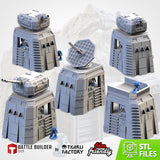 MODULAR DEFENSE TURRETS (STL FILES)