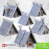 VIKING HOUSES (STL FILES)