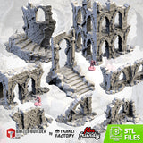 ABANDONED CITY RUINS (STL FILES)
