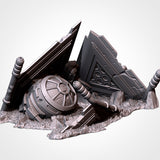CRASHED SPACESHIPS (STL FILES)