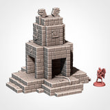 BUILDINGS IN THE JUNGLE (STL FILES)