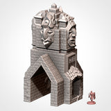 BUILDINGS IN THE JUNGLE (STL FILES)