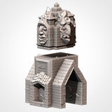 BUILDINGS IN THE JUNGLE (STL FILES)