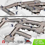 MODULAR TRENCHES / WALKWAYS SCI-FI (STL FILES)