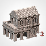 MIDDLE EARTH TOWN (STL FILES)