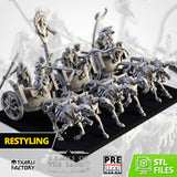 Skeleton Chariots (STL FILES)