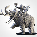Khan on Mammoth (STL FILES)