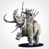 Khan on Mammoth (STL FILES)