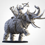 Khan on Mammoth (STL FILES)