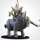 Khan on Rock Aurochs (STL FILES)