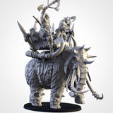 Ogres on Mammoth (STL FILES)
