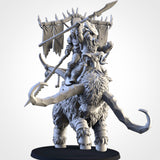Ogres on Rock Aurochs (STL FILES)