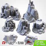 Basaltic Volcanoes (STL FILES)