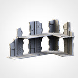Post appocalyptic Ruins WTC Set 01 (STL FILES)