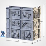 Post appocalyptic Ruins WTC Set 01 (STL FILES)