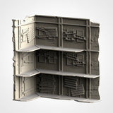Post appocalyptic Ruins WTC Set 01 (STL FILES)