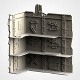 Post appocalyptic Ruins WTC Set 01 (STL FILES)