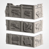 Post appocalyptic Ruins WTC Set 01 (STL FILES)