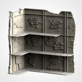 Post appocalyptic Ruins WTC Set 01 (STL FILES)