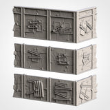 Post appocalyptic Ruins WTC Set 01 (STL FILES)