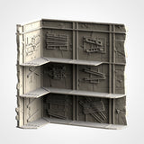 Post appocalyptic Ruins WTC Set 01 (STL FILES)