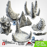 Alien Terrain 02 (STL FILES)