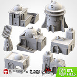 Desert Buildings (STL FILES)