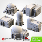 Desert Buildings 02 (STL FILES)
