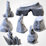 Icebergs (STL FILES)