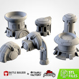 Xenos Buildings 01 (STL FILES)