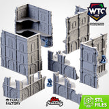 Classic Ruins WTC Set 01 (STL FILES)