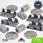 Post appocalyptic WTC Set 02 (STL FILES)