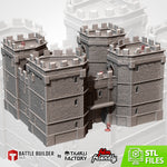 CASTLE / STRONGHOLD (STL FILES)