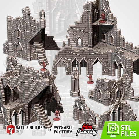 CURSED FORTRESS (STL FILES)