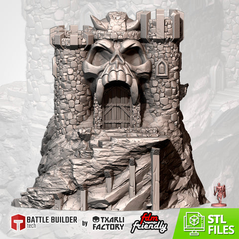 THE SKULL CASTLE (STL FILES)