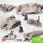 CRASHED TANKS (STL FILES)