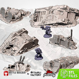 CRASHED TANKS (STL FILES)