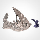 XENOS CRASHED SHIPS (STL FILES)