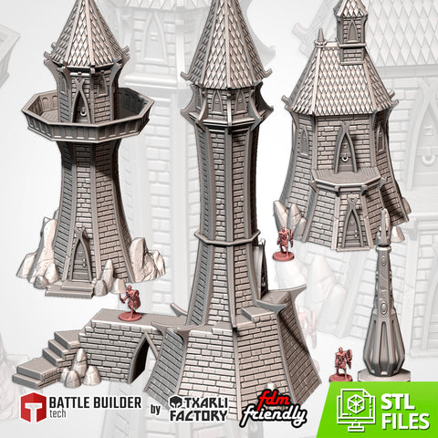 ELVEN CONSTRUCTIONS (STL FILES)