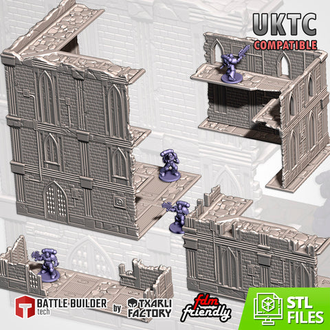 CATHEDRAL RUINS UKTC (STL FILES)