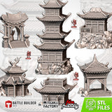 ORIENTAL BUILDINGS (STL FILES)