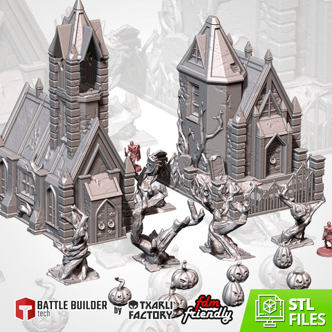 NIGHT OF THE LIVING DEAD (STL FILES)