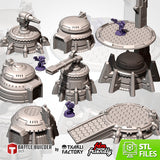 XENOS BUILDINGS 04 (STL FILES)