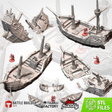 SHIPS AGROUND (STL FILES)