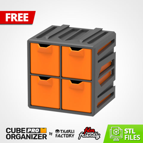 Cube Pro Organizer_Free Sample (STL FILES)